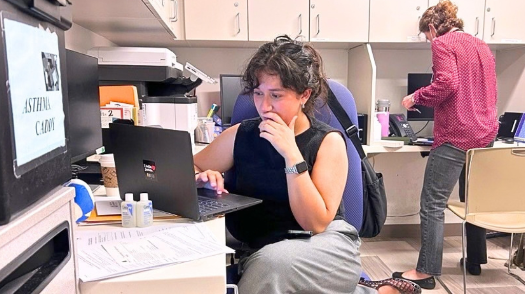 Lina Lopez, Program Coordinator for EBCLC's Health and Economic Security Program. 2026/09/1-e1790187490307.png 